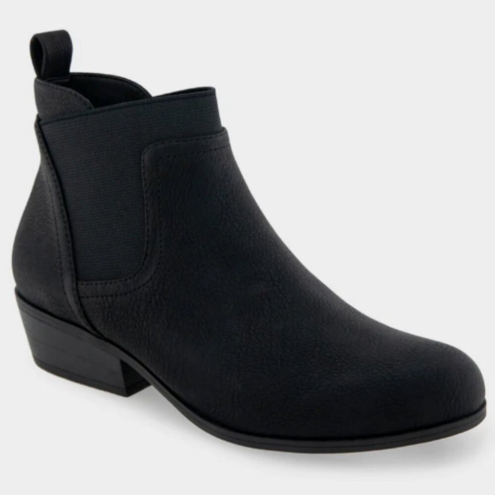 ARESOLES Women's Caddie Ankle Bootie in Black